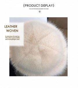 2025 New Bucket Hats for Autumn Faux Fur and Plush <b>Material</b> Thick and Warm Fashionable and Exquisite. - Product Image 5