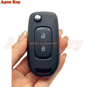 Carcasa de llave remota plegable de 2 botones HU136te para Renault Megane 3, Dacia Duster, Kadjar, Captur, Symbol, FCC ID: CWTWB1G767 - Product Image 4