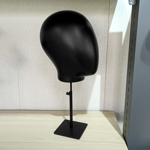 Soporte de exhibición <span class=keywords><strong>para</strong></span> diademas y sombreros con maniquí de cabeza y varillas metálicas - Product Image 3