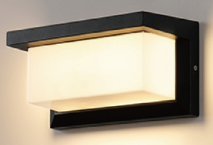 60W IP65 Waterproof Outdoor <b>LED</b> Wall <b>Light</b> Seaside-inspired Square Aluminum Base <b>with</b> Polycarbonate <b>Diffuser</b> Moisture-proof E26 - Product Image 4