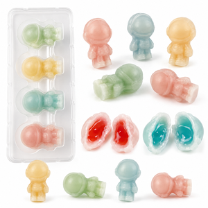 <span class=keywords><strong>Caramelle</strong></span> in Bottiglia a Forma <span class=keywords><strong>di</strong></span> Astronauta, Tendenza TikTok, Multicolore, Gusto Frutta Mista, Produzione Cinese all'Ingrosso - Product Image 3