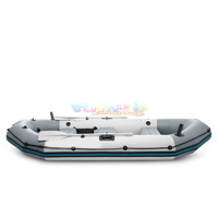 Prix de gros bateau pneumatique en PVC 2 3 4 5 personnes bateau à plancher en bois gonflable chaloupe dériveurs bateau ponton de pêche gonflable