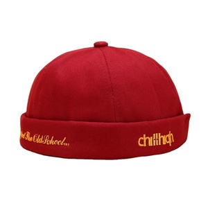 Nuevo Sombrero de Marinero Retro para <span class=keywords><strong>Hombre</strong></span> y Mujer, Estilo Landlord, Tendencia Urbana de Primavera y Verano, Sombrero Melón - Product Image 5