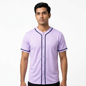 เสื้อเบสบอลเด็กพิมพ์ลายระบายอากาศได้ดี ยูนิเซ็กซ์ โพลีเอสเตอร์ 100% - Product Image 1
