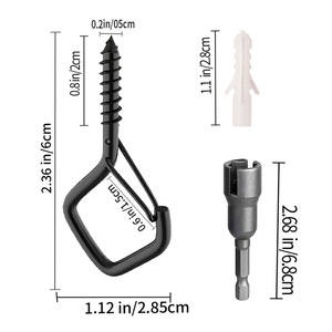 Nhà máy <span class=keywords><strong>Q</strong></span> móc treo móc treo, móc Trần nặng cho cây có khóa an toàn - Product Image 2