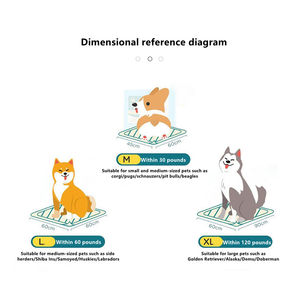 Oem wasserdichte Großhandel Welpen Windel Training Einweg Haustier Urin Pee Absorption und Töpfchen Wee Pads für Hunde polsterung - Product Image 4