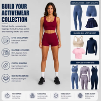 Ensembles de sport deux pièces pour femmes : débardeur et short taille haute push-up assortis – Tenues de sport, yoga et activités physiques