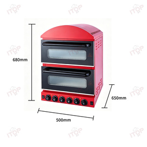 Horno Eléctrico de Pizza de Doble Capa ITOP, Parrilla para Asar, Máquina para Hacer Pizza, Precio de Fábrica al por Mayor - Product Image 5
