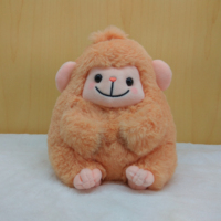 Fournisseur de Peluches de Haute Qualité – Jouets Singes Brodés Professionnels de 8 Pouces, 4 Couleurs, pour le Soulagement du Stress et les Boutiques de Cadeaux