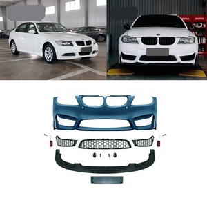 Kit carrosserie pour <span class=keywords><strong>BMW</strong></span> Série <span class=keywords><strong>3</strong></span> <span class=keywords><strong>E90</strong></span> 318i 320i <span class=keywords><strong>325i</strong></span>, pare-chocs avant et arrière modifiés style M4 - Product Image 5