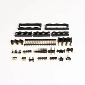 Vente en gros, boîte de 2.54mm, 1.27, pas de 2mm, connecteur femelle à 10 broches