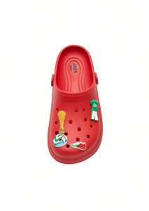 Sandali Zoccoli per Bambini con Spille Animate Taglia 23 Estivi Tomaia in Plastica Suola in EVA Punta Rotonda - Product Image 1