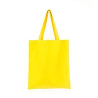 Sac fourre-tout en toile de coton recyclé personnalisé, sac à main coloré