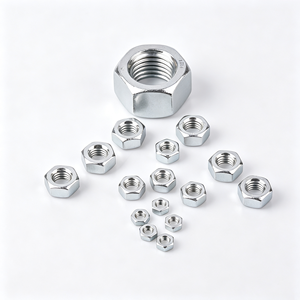 Écrou hexagonal en acier au carbone GB6170 de haute qualité, écrou hexagonal métrique zingué pour fixation mécanique, directement de l'usine - Product Image 3