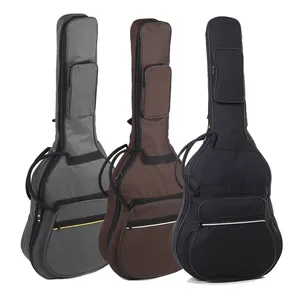 Jinchuan卸売5mmコットンギターソフトケース36 "39" 41インチアコースティックフォークギターギグバッグ