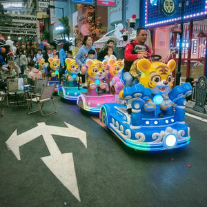 Train électrique sans rails pour animaux pour une utilisation en intérieur/extérieur <span class=keywords><strong>Centre</strong></span> <span class=keywords><strong>commercial</strong></span> <span class=keywords><strong>commercial</strong></span> Parc d'attractions à domicile Touristique pour enfants - Product Image 5