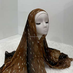 وشاح حجاب مطبوع بتصميم حيواني مخصص عالي الجودة من القطن الناعم والمريح الأكثر مبيعًا - Product Image 2