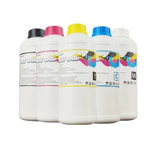 Tinta a granel de calidad superior de fábrica fuente DTF Filtro de tinta blanca DTF tinta l1800 1000ml 500ml