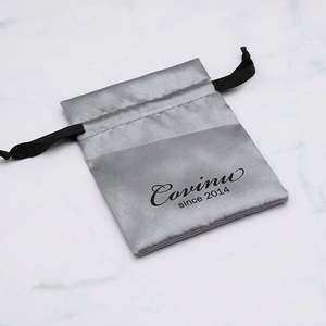 <span class=keywords><strong>Bolsa</strong></span> de regalo de tela satinada <span class=keywords><strong>Alibaba</strong></span> Trade Assurance con estilo de seda con estampado de logotipo para la recolección de polvo - Product Image 6