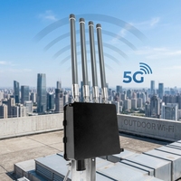 Routeur Wi-Fi 6 5G d'extérieur étanche AX3000 avec carte SIM, couverture Wi-Fi sans fil, modem 4G ESIM LTE CPE OpenWrt