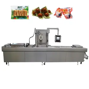 Automatic Meat Food Sealer Vacuum Packing Machine /Automatic Continuous Stretch Film Thermoforming Vacuum Packaging Machine