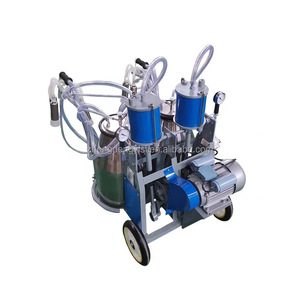 Máquina de Ordeño Portátil de 25L, de Acero Inoxidable, Tipo Pistón Automático, con Bomba de Vacío y Motor, para Ganado Vacuno, Ovino, Caprino y Camellos, 220V - Product Image 2