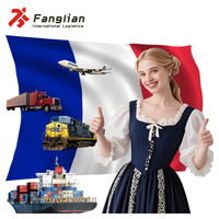 Agent de dropshipping Alibaba DDP pas cher, transitaire Top 10 Air+Express pour marchandises dangereuses Chine France Fanglian