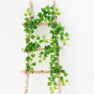 Plante grimpante artificielle Hua Qianyun 100-200cm, feuilles en soie, décoration de mariage et de maison - Product Image 3