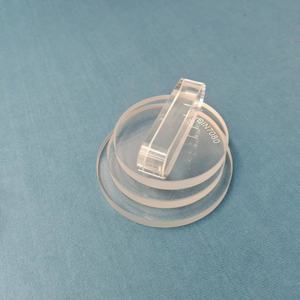 Hoge End Goede Mechanische Eigenschappen Ce Certificering 19Mm Hoge Doorlaatbaarheid <span class=keywords><strong>3.3</strong></span> Borosilicaat Ronde Glasplaten Met Cnc Cut - Product Image 1