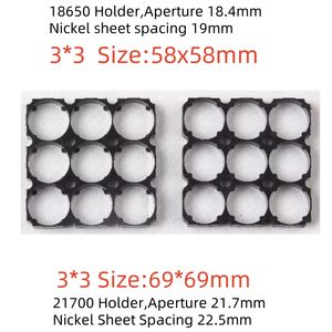 Kit de support de batterie 21700 avec fixation pour configurations 2X5, 2X6, 3X3, 4X3, 5X3, 5X4, 6X3, 6X4, 6X5, 6X6, 7X3, 7X4, 7X6, 7X7, 8X2, 8X3, 8X4, 8X5, 8X6, 8X7 - Product Image 5