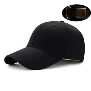 Hats And Caps Men OEM Wholesale Hight Quality Cotton Men Women Plain Blank 6 Panel Sports Baseball Cap Customized Logo