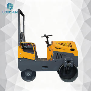 LS850 Double Drum Vibratory Hydraulic <b>Road</b> <b>Roller</b> with Steel Wheels 30KN Exciting Force Engine Pump & Gear - Product Image 2