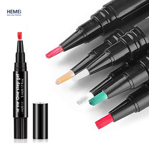 Esmalte de uñas de Gel UV de un solo paso semipermanente de alta reproducción de color 3 1 uñas francesas fáciles de usar sin necesidad de capa superior Base LED para bricolaje - Product Image 1