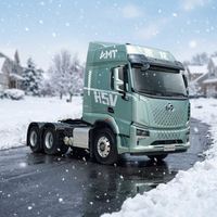 Camion tracteur électrique chinois CHENGLONG H5V 6x4, très demandé, autonomie 201-300 km, batterie CATL 110 kWh, charge rapide en 2h