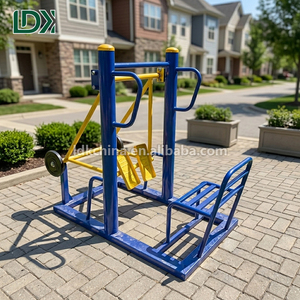 Outdoor Leg Press Machine <b>Seated</b> Leg Press Gym Equipment Pedaling Machine Fitness Equipment for Park/community - Product Image 3