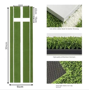 Tapis de lancer de softball MCG Antifade Denser Turf Antislip PU Bottom 10' X 3' pour extérieur et intérieur - Product Image 3