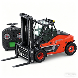 Kabolite New SJY-K180-100S Full Metal Hydraulic RC Wheel Forklift Remote Control Car RC Model truck excavator Brushless motor - Product Image 4