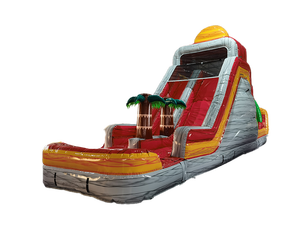 <span class=keywords><strong>Parcours</strong></span> d'obstacles gonflable commercial sécurisé, thème marbre tropical, pour enfants et adultes - Product Image 1