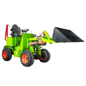Small Dual Motor Loader Rural Grain Loading and Unloading Truck Hydraulic Small Loaders
