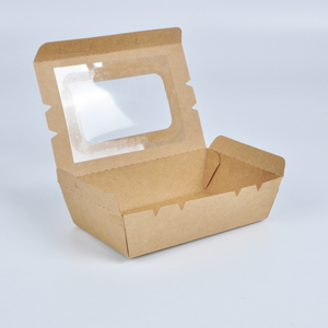 Senang 900 Umweltfreundliche Einweg-Kraftpapier-Boxen mit Matter Laminierung für Pommes Frites, Hähnchenflügel, <span class=keywords><strong>Burger</strong></span>, Sushi, Kaugummi und Zucker - Product Image 5