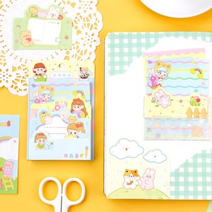 Sweet Tea Diary - Blocs de Notas Autoadhesivos con Diseños de Escenas, 100 Tarjetas en Total, 4 Diseños Personalizables - Product Image 4