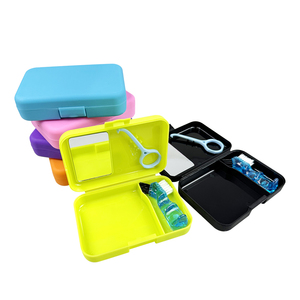 Boîte de rangement personnalisée en plastique pour brosse à dents avec miroir, pour aligneurs orthodontiques et prothèses dentaires, mini-brosse de nettoyage, soins bucco-dentaires - Product Image 3