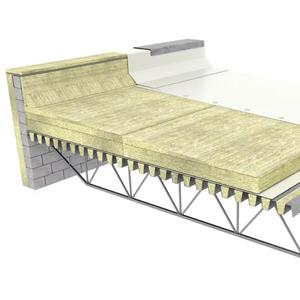 HEJ Panneau <span class=keywords><strong>de</strong></span> laine <span class=keywords><strong>de</strong></span> roche <span class=keywords><strong>pour</strong></span> toiture plate, <span class=keywords><strong>isolation</strong></span> thermique structurelle, incombustible, classe A1, <span class=keywords><strong>pour</strong></span> entrepôt industriel extérieur 100 <span class=keywords><strong>mm</strong></span> - Product Image 1