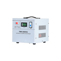 Stabilisateur de tension monophasé TND 3 kVA avec entrée 160V à 250V et sortie 220V
