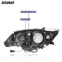 Phares LED JUSHUN pour Lexus ES 200h 300h ES250 ES300 ES350 2013-2014, nouvelles pièces automobiles, phare respectueux de l'environnement