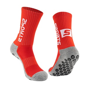 PRO-Grade Children Youth Football <b>Socks</b> Terry-Lined Crew Anti-Slip Grip Customized Colors for Summer Multi-Sport <b>Training</b> - Product Image 4
