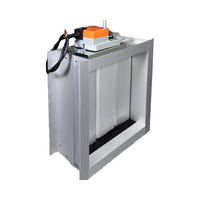 Régulateur de volume carré flexible en aluminium pour ventilation CVC, à volume réglable, économie d'énergie, garantie 1 an, montage au plafond