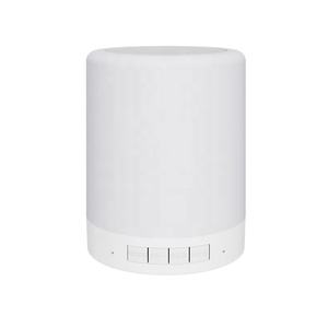 Lampe de chevet LED à contrôle tactile, couleur, lampe tactile, veilleuse portable, haut-parleur - Product Image 3