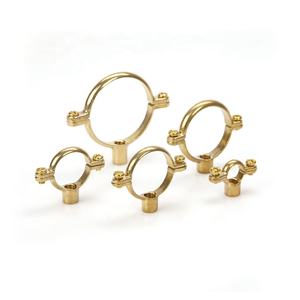 Abrazaderas de Latón de Alta Calidad HENGSHI para Fijación de Mangueras de HVAC/Plomería, Instalación de Tuberías de Agua - Product Image 1