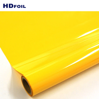 Rouleau de film de marquage à chaud universel HDFOIL en PET métallisé générique pour plastique, cuir, papier et PVC avec motif holographique